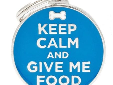 قلادة Keep Calm and Give Me Food Discount