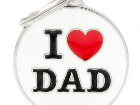 قلادة I Love Dad Sale