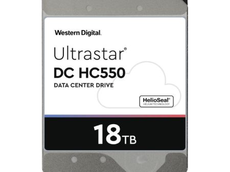 WD Ultrastar DC HC550 Hard Drive - 18TB   3.5-inch   SATA-III   7200 RPM   512MB Cheap