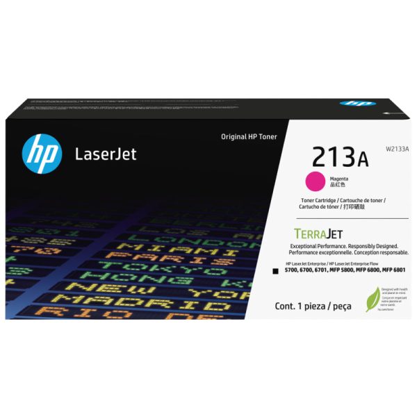 HP 213A Magenta Original LaserJet Toner Cartridge - 3000 Pages   Magenta Color   Toner Cartridge Online Sale