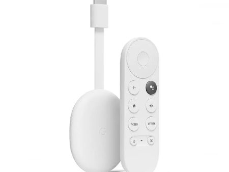 Google Chromecast With Google TV 4K HDR - White Online