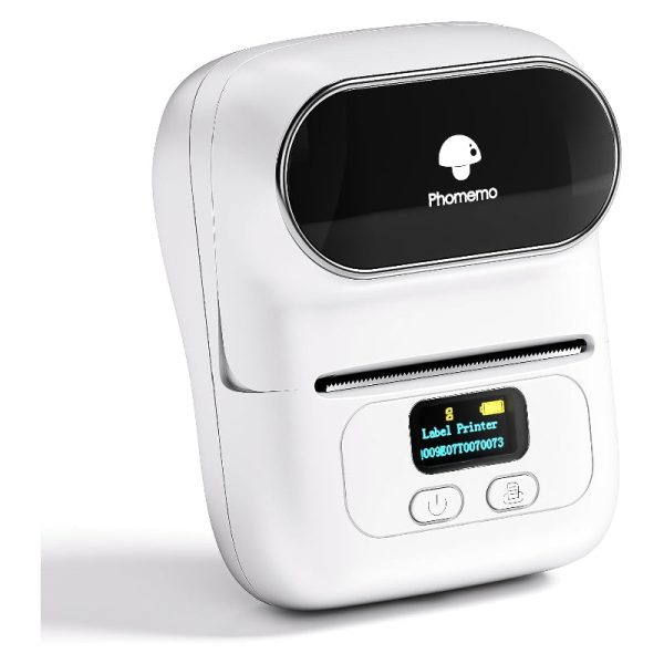 Phomemo M110 Bluetooth Portable Thermal Business Label Maker - 203dpi   1500mAh   White Online now