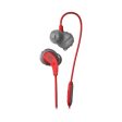 JBL Endurance Run Earphones - 3.5 mm   In-ear   Wired   Red Cheap