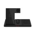 Yesido DS13 4 in 1 18W Wireless Charging Dock - Type-C   Black Fashion