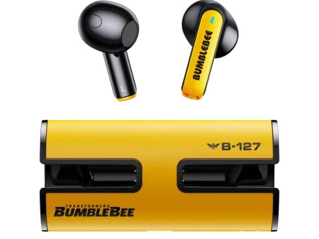 Transformers TF-T02 Wireless Bluetooth Earbuds - Yellow For Sale