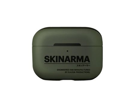 SKINARMA Spunk Case - Airpods Pro 2   Pewter Green on Sale