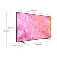 Samsung QA55Q60CAUXZN Smart TV - 55  QLED   4K   50Hz   USB   HDMI   Titanium Gray Sale