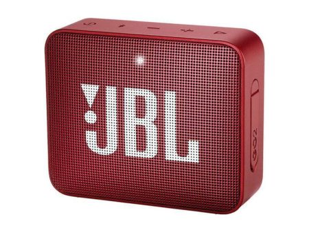 JBL GO 2 Portable Bluetooth Speaker - Red For Discount