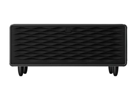 Gamax Elegant Smart Coffee Table with 90L Refrigerator - 2x USB   Black Online now