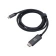 Xtrememac USB-C to HDMI Nylon Braided Cable - 2 Meter   Space Grey Online Hot Sale