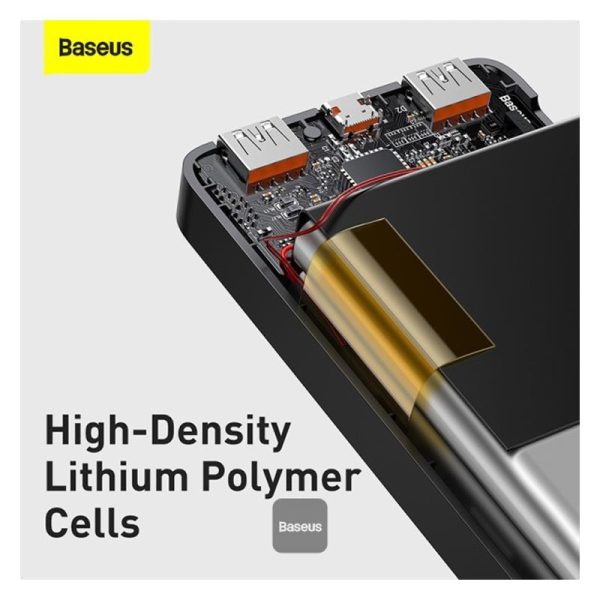 Baseus BiPow Digital Display Power Bank - 20000mAh   20W   Black Hot on Sale