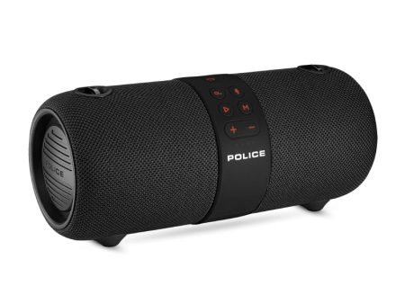 POLICE Portable Speaker II - Bluetooth   3.5mm   Black on Sale