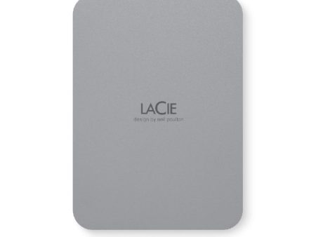 LaCie Portable Mobile Drive Secure - 2TB   5.0 Gbps   USB 3.2 Gen 1   Type-C   Space gray   External Hard Drive Discount