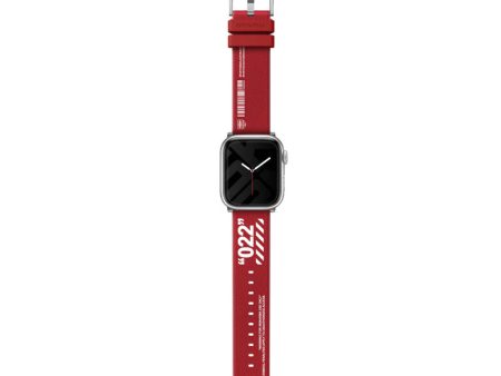 SKINARMA Taihi Sora Watch Strap For Apple Watch 45 44 42 MM - Red Online