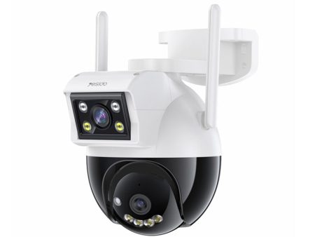 Yesido KM12 Wifi Outdoor Security Camera - 2.4G   1080p   Wireless - White on Sale