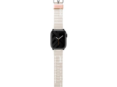 SKINARMA Apple Watch Strap Shokku 42 44 45 mm - Beige on Sale