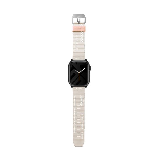 SKINARMA Apple Watch Strap Shokku 42 44 45 mm - Beige on Sale