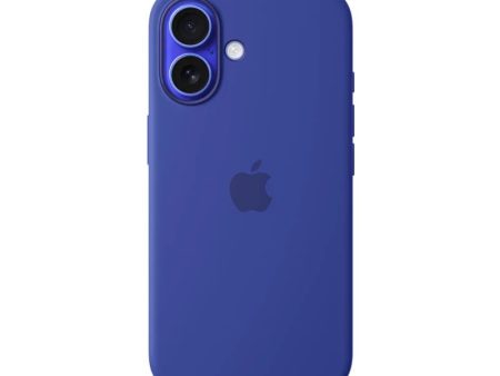 Apple Silicone Case with MagSafe - Apple iPhone 16   Ultramarine Sale