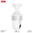 XO CR05 Magic Bulb 300W Pixel Camera - 3MP   2.4G   WiFi   Bluetooth   E27 Network - White Sale