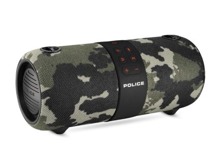 POLICE Portable Speaker II - Bluetooth   3.5mm   Camouflage For Cheap