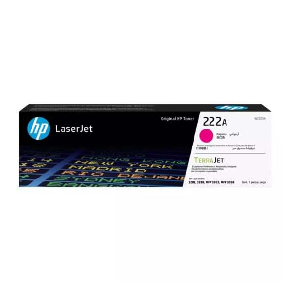 HP 222A Magenta Original LaserJet Toner Cartridge - 1200 Pages   Magenta Color   Toner Cartridge Online Hot Sale