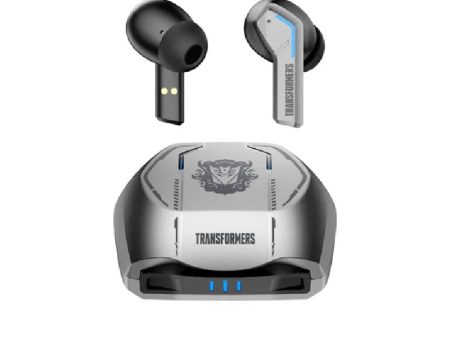 Transformers TF-T06 Wireless Bluetooth Earbuds - Silver Discount