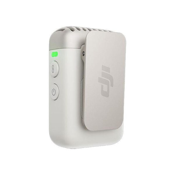 DJI Mic 2 Transmitter Microphone - 2.4 GHz   360mAh   Bluetooth   USB-C - Pearl White For Discount