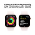 Apple Watch Series 10 with Sport Band - LTPO OLED   64GB   42mm   Small Medium   Bluetooth   Wi-Fi   Rose Gold For Sale