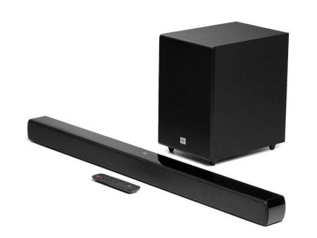 JBL CINEMA SB270 2.1 Channel Soundbar With Wireless Subwoofer - 220W   Wireless   Black Sale