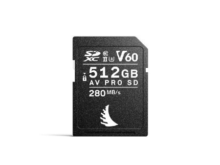 ANGELBIRD AVP512SDMK2V60 512GB AV PRO MK2 UHS-II SDXC Memory Card Cheap