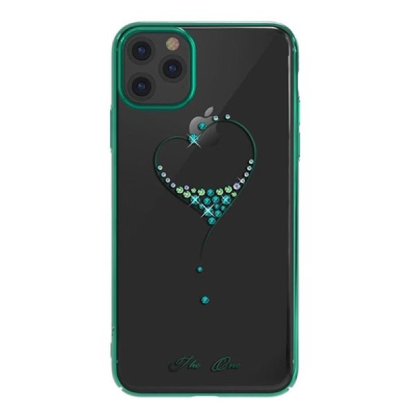 Kingxbar Swarovski Case - Apple iPhone 11 Pro   Heart Green Online