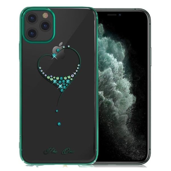 Kingxbar Swarovski Case - Apple iPhone 11 Pro   Heart Green Online