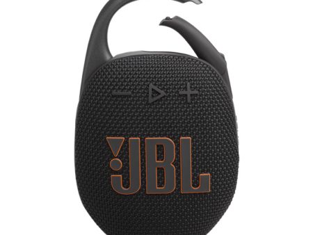 JBL Clip 5 Black Bluetooth Portable Speaker - Stereo   Wireless   Bluetooth   Type-C - Black For Cheap