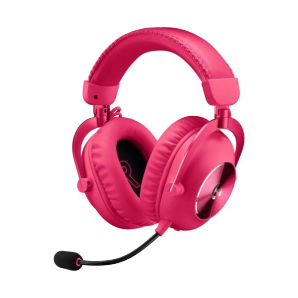 Logitech PRO X2 LIGHTSPEED Gaming Headset -  Wireless   Bluetooth   Pink Online Hot Sale