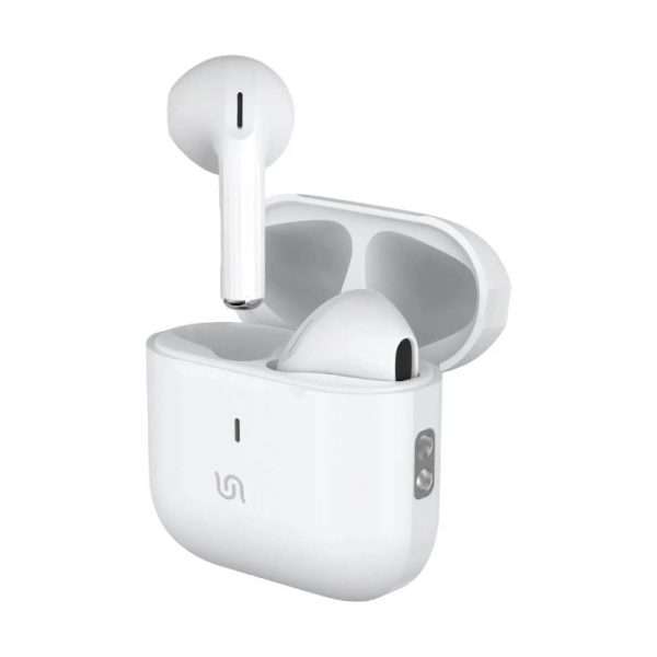 Porodo Soundtec TWS Mini Earbuds - Wireless   White Online Sale