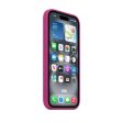 Apple Silicone Case with MagSafe - Apple iPhone 16 Pro   Fuchsia Supply