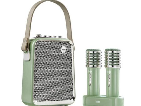 Divoom Songbird-HQ Portable Karaoke Bluetooth Speaker - Green For Discount