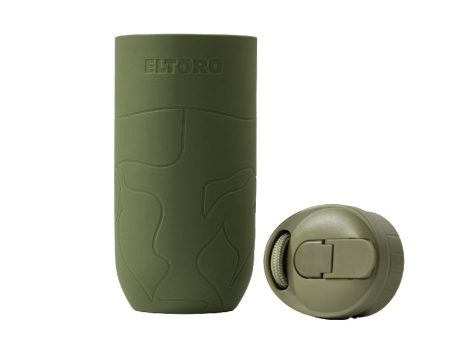 Eltoro Bottle Sleeve with Straw Lid - Olive Online Sale