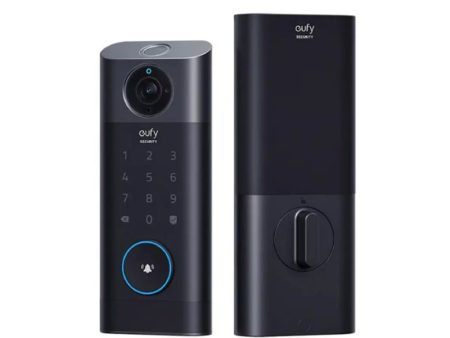 Eufy Video Smart Lock FingerPrint & Wi-Fi - Black Discount