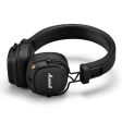 Marshall Major IV Wireless Headphones - Black For Sale