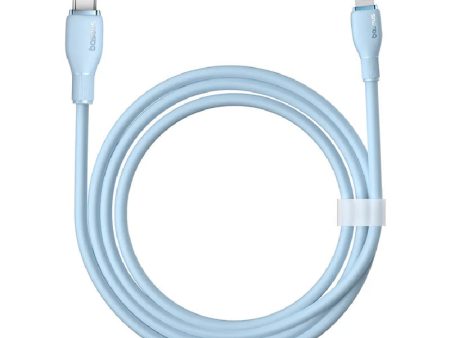 Baseus Pudding Series Fast Charging Type-C to Lightning Cable - 1.2 Meter   20W   Galaxy Blue Discount