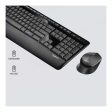 Logitech MK345 -   Wireless   USB   Arabic English Keys   Black - Keyboard & Mouse Combo Online