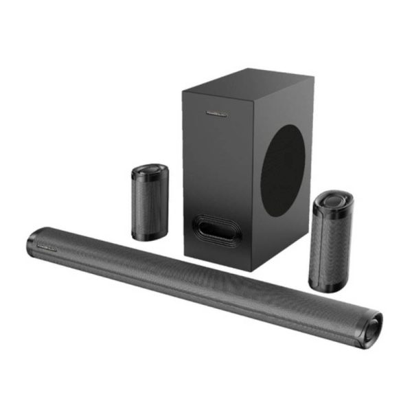 Powerology Surround Wireless Soundbar - 5.1ch   735W   Black For Cheap