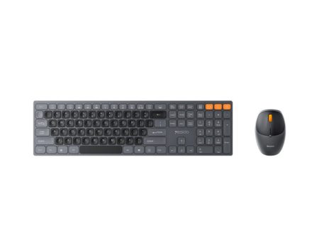 Yesido KB19 Wireless Keyboard And Mouse Set - 2.4G   10M   1200 dpi   Bluetooth - Black For Cheap