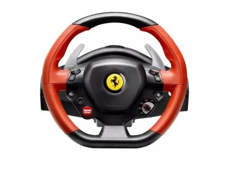 Thrustmaster Gaming Ferrari 458 Spider Racing Steering Wheel - Black Red Online