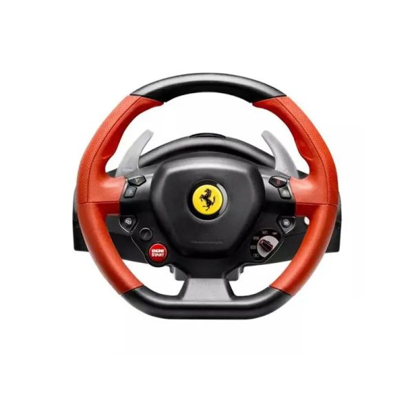 Thrustmaster Gaming Ferrari 458 Spider Racing Steering Wheel - Black Red Online