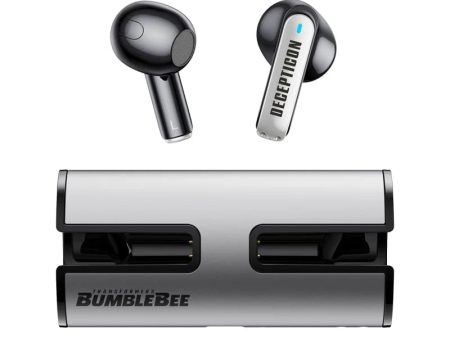 Transformers TF-T02 Wireless Bluetooth Earbuds - Silver For Sale