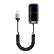 Yesido YAU32 Good Heat Dissipation Audio Cable - 2.4G   3M   USB   Bluetooth - Black Fashion