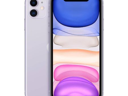 Apple iPhone 11 - 64GB   6.1  Liquid Retina   Wi-Fi   4G   Purple Color - Mobile Fashion