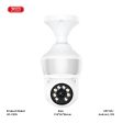 XO CR05 Magic Bulb 300W Pixel Camera - 3MP   2.4G   WiFi   Bluetooth   E27 Network - White Sale